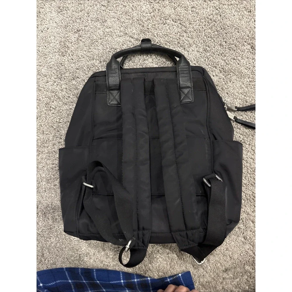 Baggallini Soho Backpack Women's Laptop Backpack Travel Bag Black Overnight